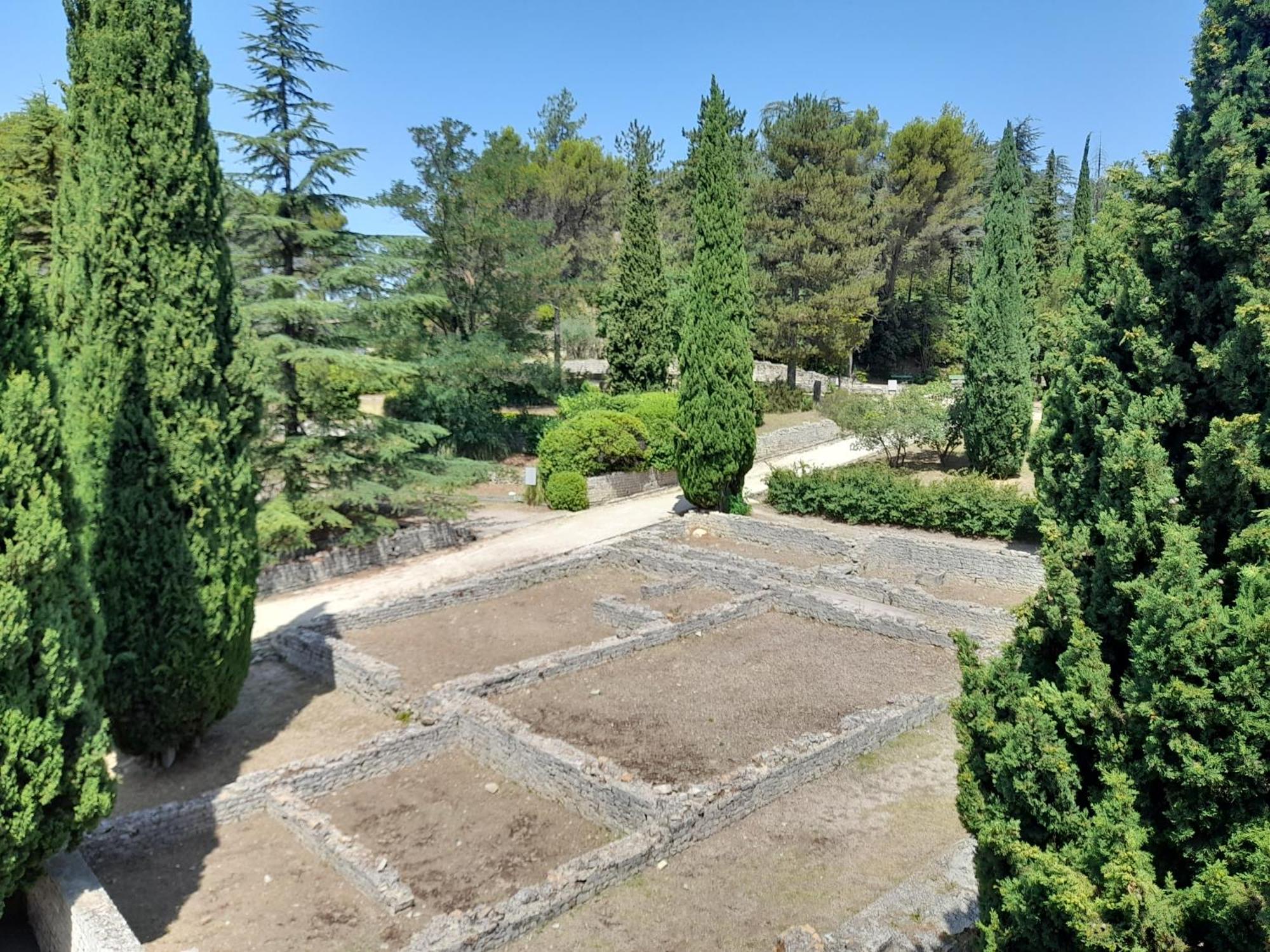 Grande Terrasse Et Vue Sur Le Site Antique Διαμέρισμα Vaison-la-Romaine Εξωτερικό φωτογραφία